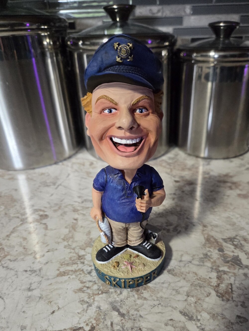 Skipper- Gilligan's Island Bobblehead Head Knocker Figure- NECA, Rare, Vintage